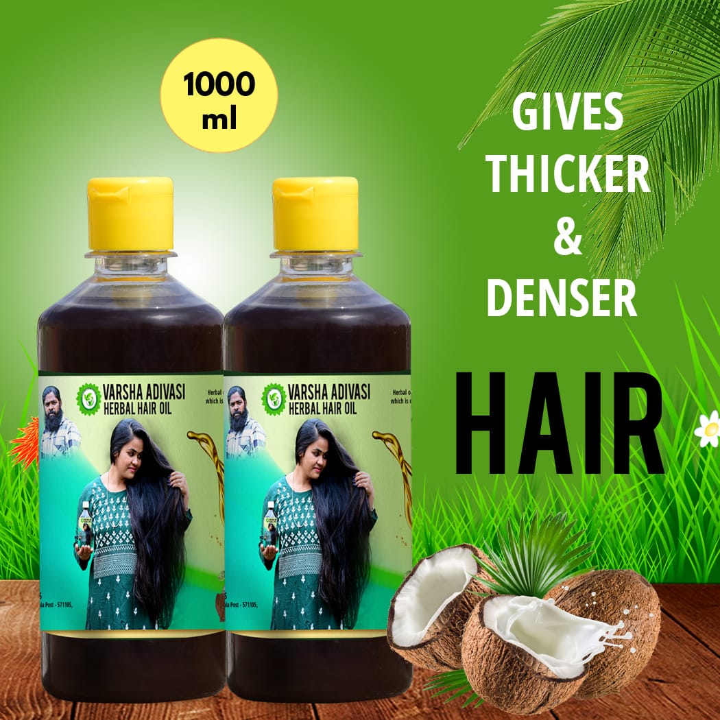 VARSHA NEELAMBARI ADIVASI HERBAL HAIR OIL 🍃